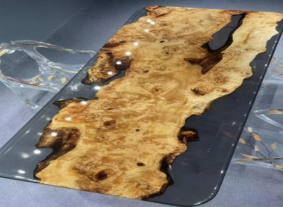 Rechteckiger Harztisch Moderne Wohnzimmer Tische Robuste Möbel