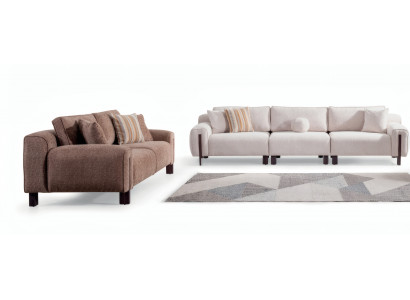 Sofagarnitur Set 3+3 – Perfekt für eine stilvolle Wohnzimmergestaltung.