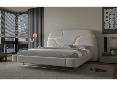 Modernes Funktionsbett Designer Doppelbett Schlafzimmer Betten