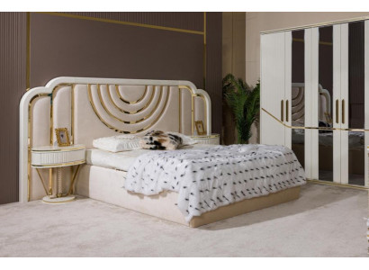 Schlafzimmer Set (Bett+ 2x Nachttisch) Perfekte Kombination für Ihr Schlafzimmer