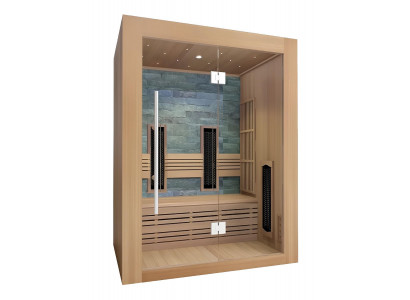 Infrarot-Sauna mit Carbon- und Keramikheizsystem  Sauna für 2 Personen