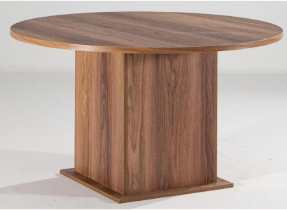 Exklusiver Runder Küchentisch Designer Holztisch Esszimmer Möbel