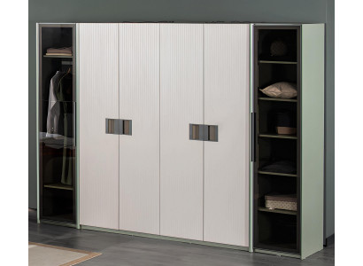 Eleganter Schlafzimmer Schrank Designer Holz Aufbewahrungsschrank