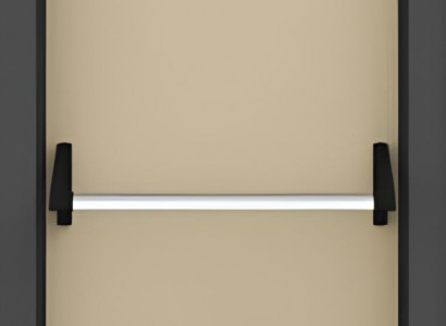 Beige Branschutztür Designer Fluchtüren Robuste Feuerwehrschutztüre