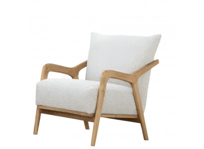 Sessel im modernen Design mit Holzrahmen für Wohnzimmer