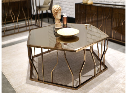 Exklusiver Couchtisch Designer Wohnzimmer Tisch Edle Kaffeetische