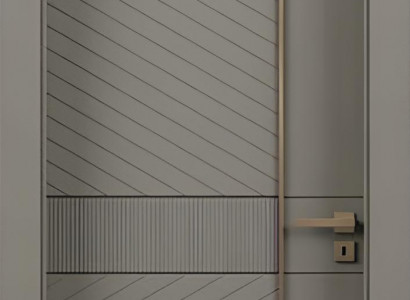Graue Wohnungstür Stilvolle PVC-Türen Designer Hoteltüren Innentür