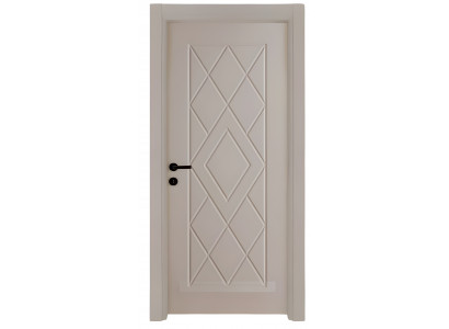 Exklusive Beige Holztür Designer Wohnungstüren PVC-Beschichtung