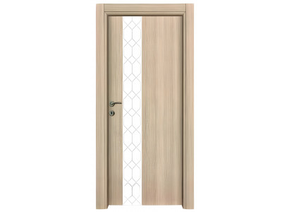 Hellbraune Designer Wohnungstüren PVC-Beschichtung Edle Haustüren