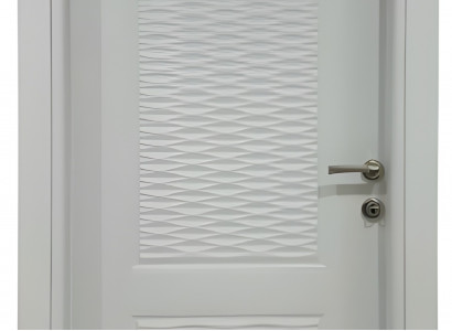 Designer Graue Einzeltür PVC-Holztüren Zuverlässige Innentüren