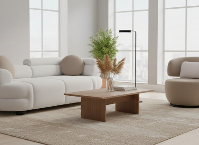 Designer Couchgarnitur Stilvoller 3-Sitzer Moderner Polstersessel