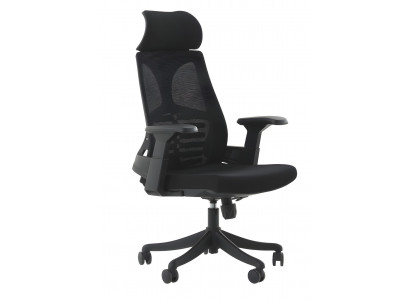Moderner High-Tech Bürostuhl Designer Kopfstütze Lehnstühle
