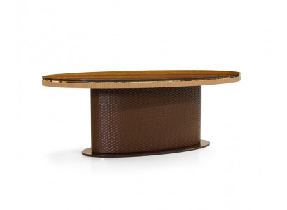 Eleganter Ovaler Küchentisch Stilvoller Esstisch Designer Möbel