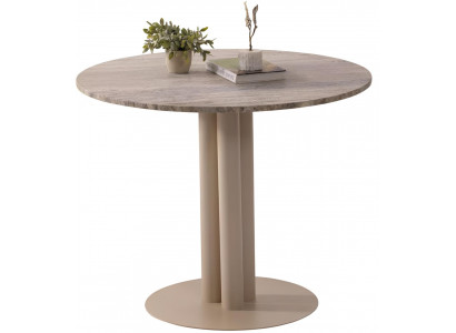 Eleganter Esstisch Designer Marmorplatte Luxuriöse Rundtische Möbel