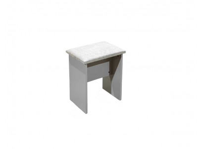 Designer Quadratischer Hocker Sitzhocker Textil Polsterung Möbel