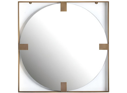 Stilvoller Schlafzimmer Rundspiegel Designer Glasspiegel Einrichtung