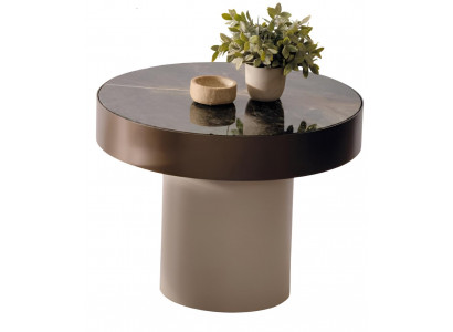Eleganter Beistelltisch Marmoroberfläche Designer Wohnzimmer Tische