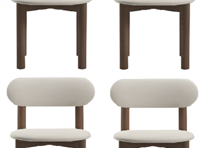 Weißer Esszimmerstuhl Holzstuhl Stuhlset Stühle für Esszimmer und Küche