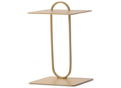 Moderner Beistelltisch mit geometrischem Look und eleganter Form