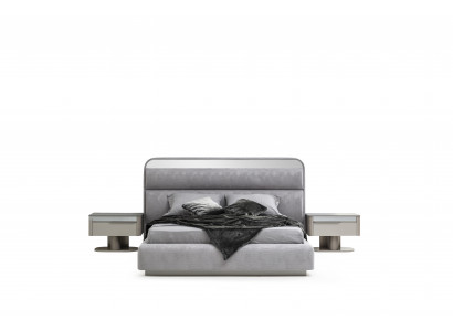 Elegantes Schlafzimmer-Set: Bett plus 2 praktische Nachttische