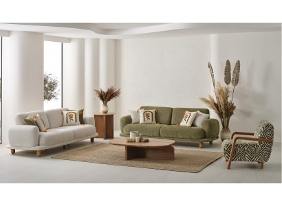 Elegantes Sofa-Set mit 2 Sofas und Sessel – Komfort und Stil Hochwertig Möbel