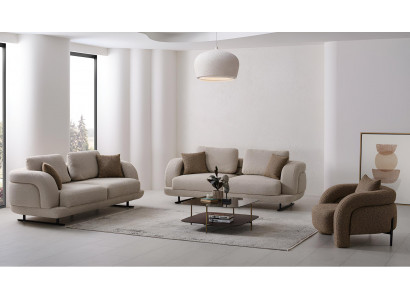 Sofa und Sessel im modernen Design  komfortabel und stilvoll Möbel luxuriöse