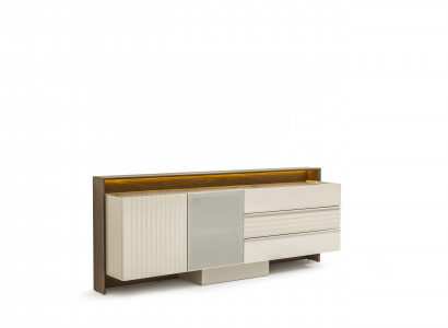 Modernes Sideboard mit LED-Beleuchtung – Stilvoll und Funktional
