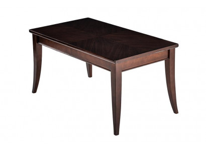 Klassischer rechteckiger Couchtisch mit eleganter Holzmaserung